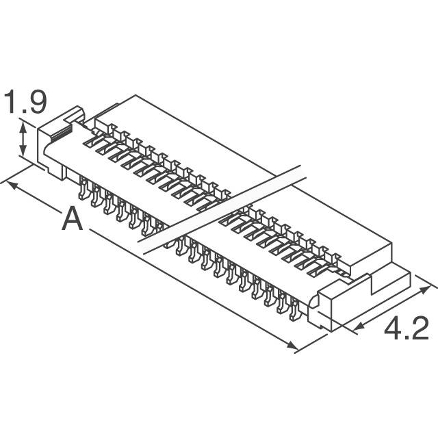 FB3S051C11 JAE Electronics  FFC FPC (Flat Flexible) Connector Assemblies